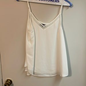 1. State white spaghetti strap tank size large